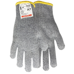 C9, 10 Gauge Cut Resistant Grey Glove ANSI Cut Level 7 - Sizes XXS