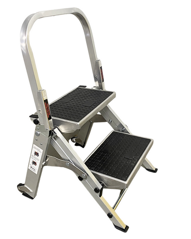 Step Shield Heavy Duty 2 Step Safety Ladder