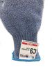 C9 Cut Resistant 10GG Blue Glove, Antimicrobial, Size Large, Sold by Each