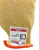 C9 Cut Resistant 10 GG Yellow Glove, Antimicrobial, Sizes XS-L, Sold by Each