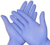 Clean Safety SuperB Blue Nitrile Exam Gloves, Powder Free, Latex Free, Non-Sterile, 4 Mil, Sizes S-XL