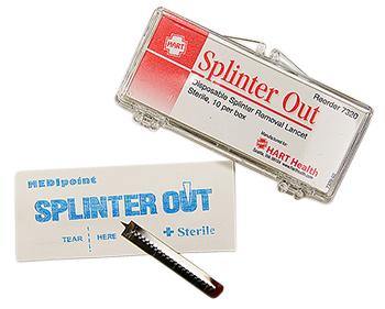 Splinter Out, Splinter Removal,  10 Per Box