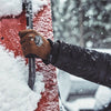 Chilly Grip A315 Black/Brown Acrylic Full Fingered Work & General Purpose Gloves - Rubber Foam Coating, Sizes M-XL, Sold by Pair