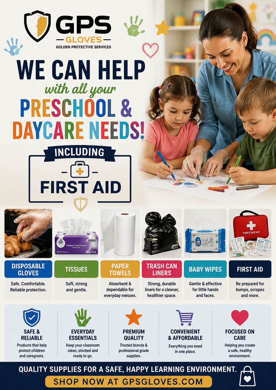 Everything Your Preschool & Daycare Needs—All in One Place