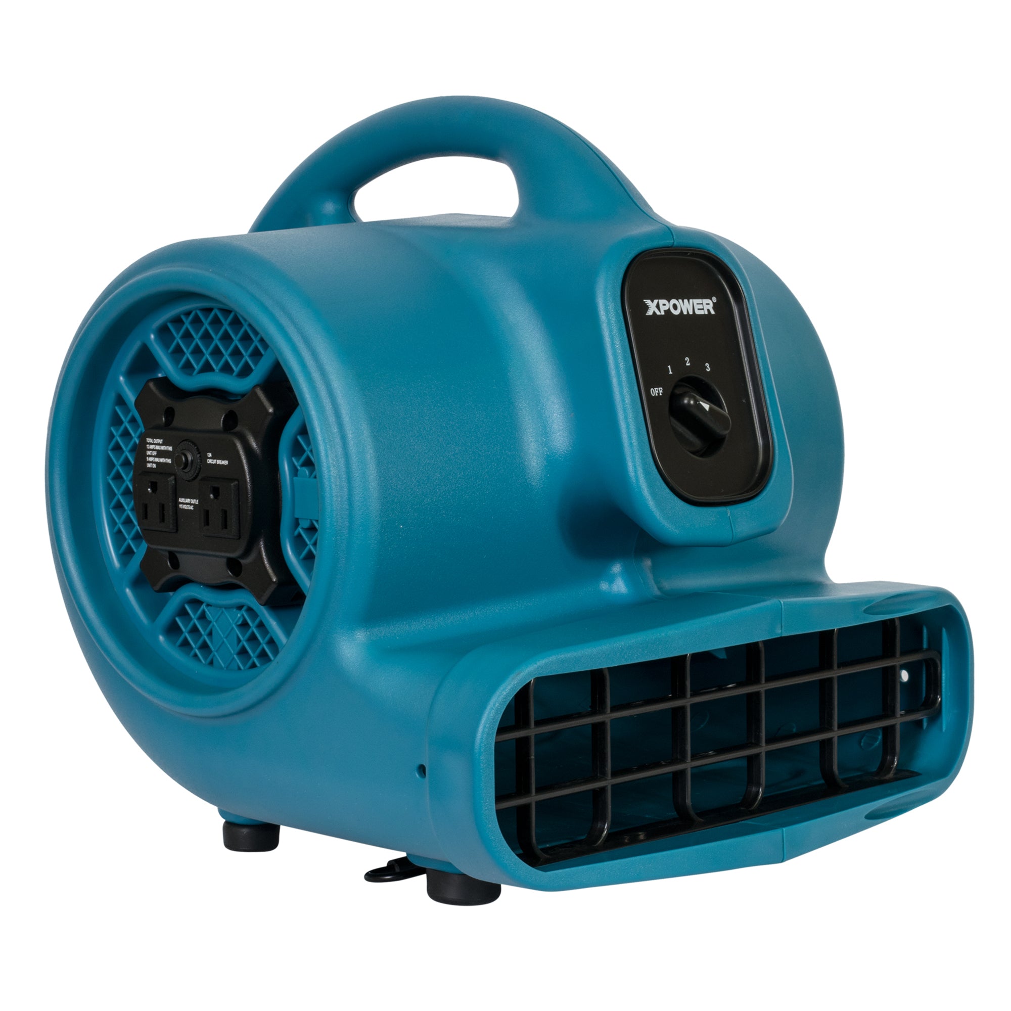 XPOWER X-400A 1/4 HP Industrial Air Mover with Daisy Chain - GPS Gloves