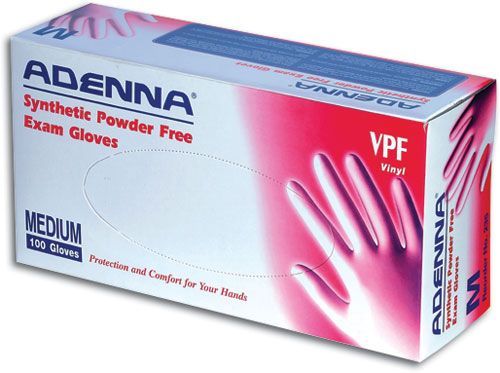 Vinyl Exam Powder Free Examination Gloves, 4 Mil, 100 Per Box, 10 Boxes Per Case - GPS Gloves