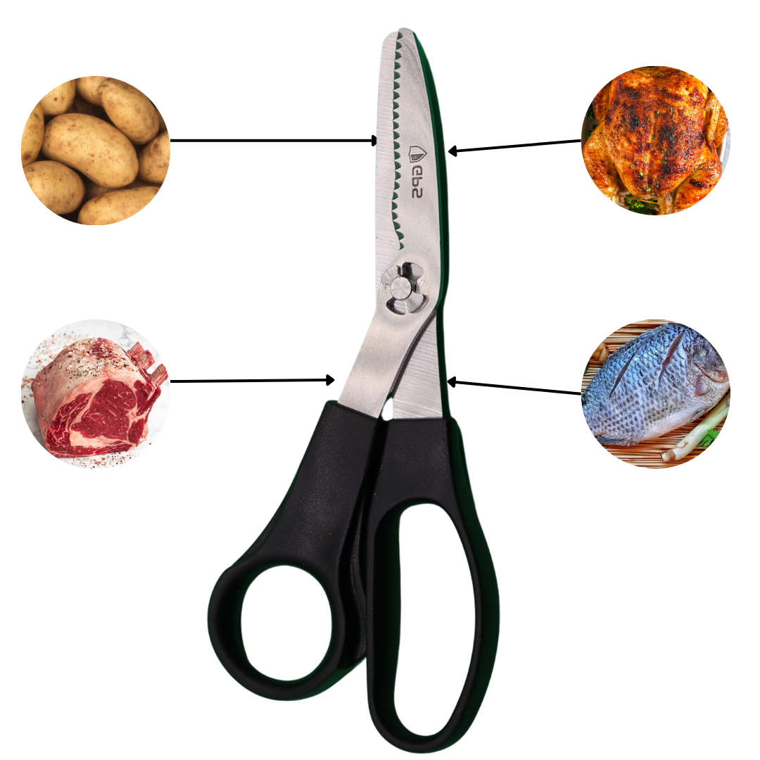 Take Apart 7" Safety Shears, Rounded Tip - GPS Gloves