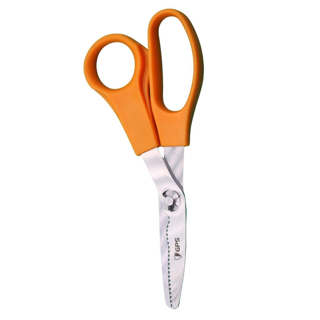 Take-Apart Safety Shears Orange Handle 7" - GPS Gloves