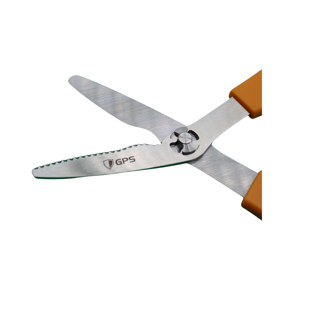 Take-Apart Safety Shears Orange Handle 7" - GPS Gloves