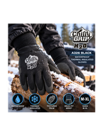 Chilly Grip A326 Black Waterproof H2O Thermal Insulated Gloves - GPS Gloves