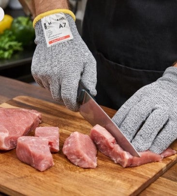 C9, 10 Gauge Cut Resistant Grey Glove ANSI Cut Level 7 - Sizes XXS-XXL - GPS Gloves