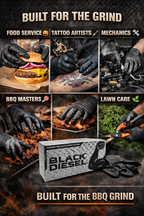 The Black Diesel ® Powder Free Nitrile Disposable Gloves, 4 Mil, 100 Gloves Per Box, Sizes M-XXL - GPS Gloves