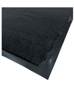 Mud Rug 2' x 3' Olefin Indoor Carpet Mats, Black, Vinyl Backing - GPS Gloves