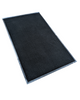 Mud Rug 3' x 5' Olefin Indoor Carpet Mats, Black, Vinyl Backing