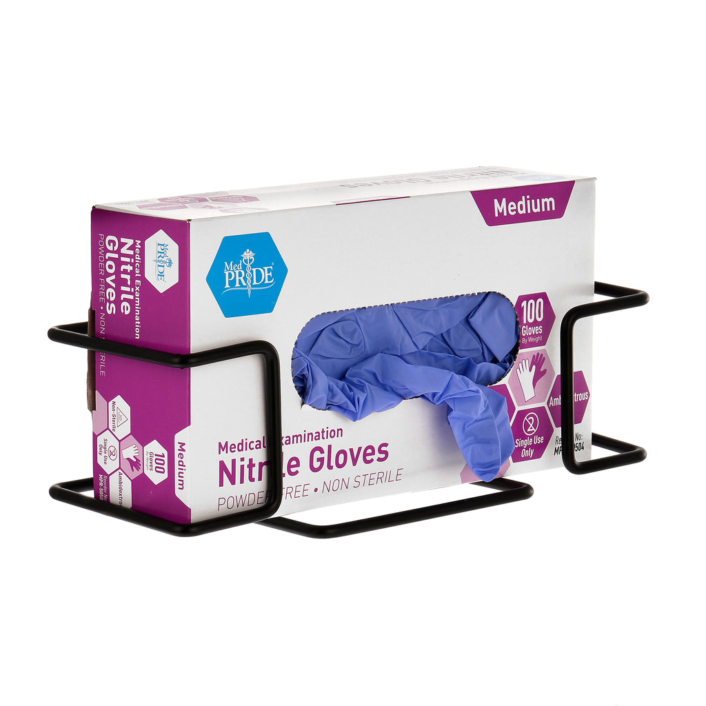 Wire Wall Mount Glove Dispenser, Black - GPS Gloves