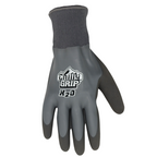 Chilly Grip Red Steer A325 H2O Waterproof Thermal Insulated Gloves, Gray, Snug-Fit Wrist, Textured Palm, Sizes M-XL - GPS Gloves