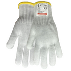 C9, 10 Gauge Cut Resistant White Glove ANSI Cut Level 6 - Sizes XXS-XL - GPS Gloves