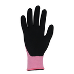 Red Steer 1151 Eco-Fiber Bamboo General Purpose Gloves, Pink & Purple, Latex Palm, Sizes S-L, Sold by Pair - GPS Gloves