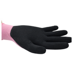 Red Steer 1151 Eco-Fiber Bamboo General Purpose Gloves, Pink & Purple, Latex Palm, Sizes S-L, Sold by Pair - GPS Gloves