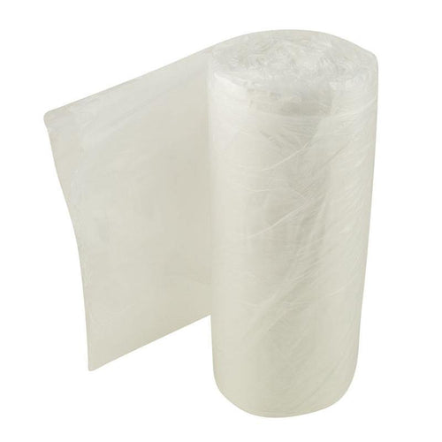 33 Gallon Trash Can Bags, 33" x 39", Clear, .65 MIL, 150 Per Case - GPS Gloves