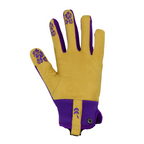 Red Steer 165W Flowertouch Synthetic Leather Women's Gloves, Durable High Dexterity Palm, Purple, Sizes S-L, Sold by Pair - GPS Gloves