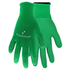 Chilly Grip A207 Flowertouch Foam Latex Palm All Purpose Gloves, Purple, Green, Red, Pink, Sizes S-L, Sold by Pair