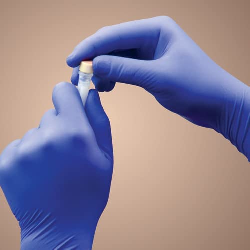 Clean Safety SuperB Blue Nitrile Exam Gloves, Powder Free, Latex Free, Non-Sterile, 4 Mil, Sizes M-XL - GPS Gloves