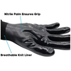 Red Steer A369B-M Palm Coated Work Glove, Sizes S-XL