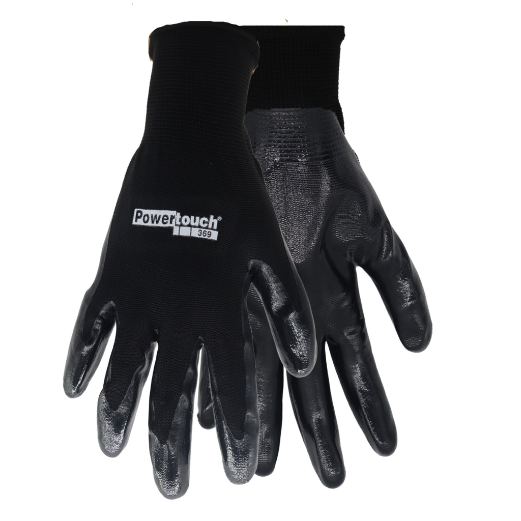 Red Steer A369B-M Palm Coated Work Glove, Sizes S-XL - GPS Gloves