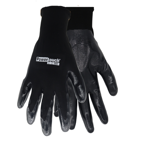 Red Steer A369B-M Palm Coated Work Glove, Sizes S-XL