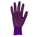 Red Steer A369 Flowertouch Lawn & Garden Gloves, Nitrile Palm, Pink, Purple or Red, Sizes S-L, Sold by Pair - GPS Gloves