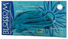 Blossom Latex PH 5.5 Exam Powder Free Blue Disposable Gloves