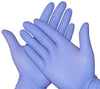 Clean Safety SuperB Blue Nitrile Exam Gloves, Powder Free, Latex Free, Non-Sterile, 4 Mil, Sizes M-XL