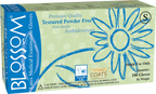Blossom Latex Powder Free Textured Exam Gloves with C.O.A.T.S., Sizes M-L, 100 Gloves Per Box - GPS Gloves