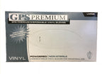 GPS Premium Vinyl Powdered Disposable Gloves, 4 Mil, Ambidextrous, 100 Per Box, 10 Boxes Per Case - GPS Gloves
