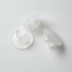 Safety Outlet Plugs 12 Pack, Clear - GPS Gloves
