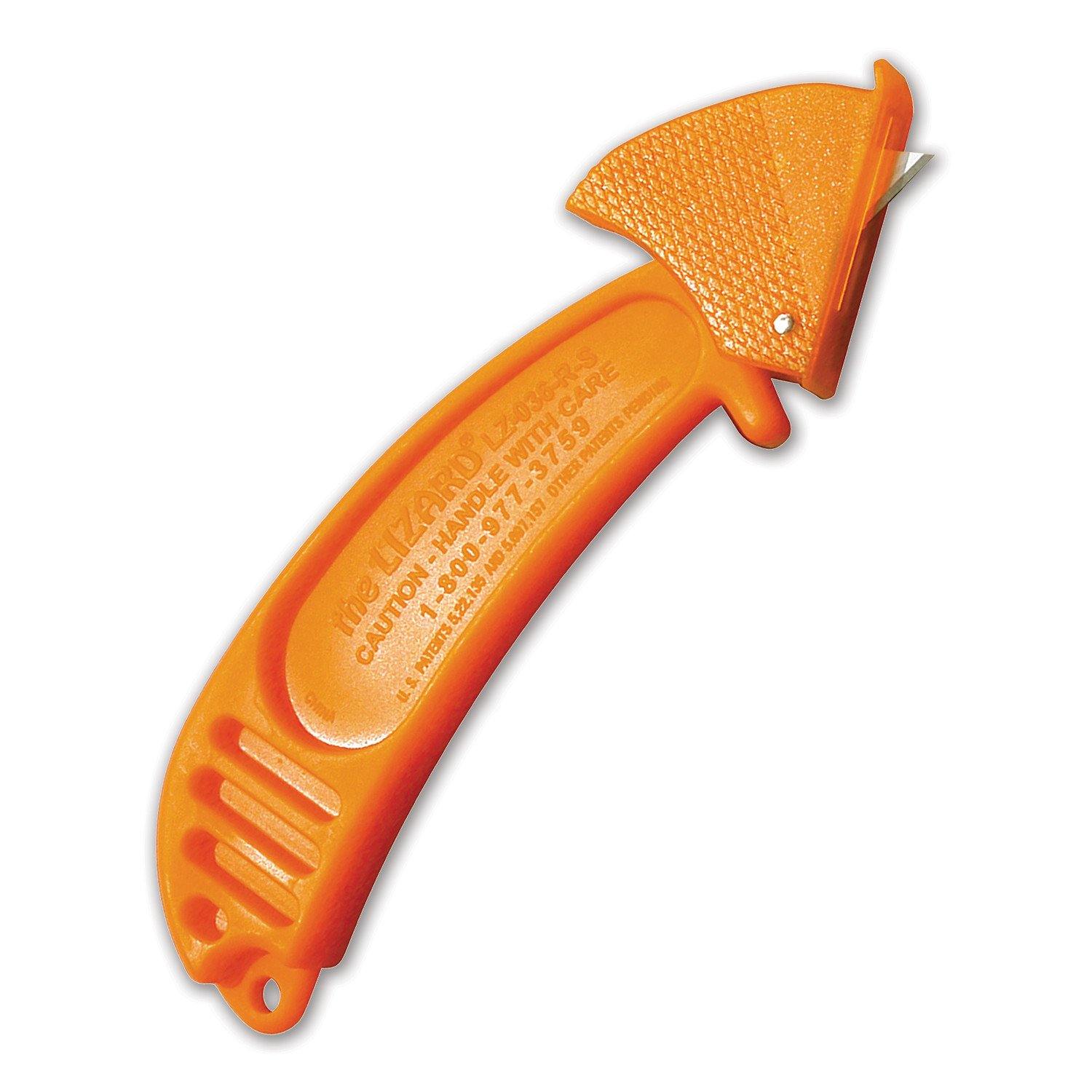 Lizard Safety Box Knife - 6/pack, FDA Approved, Food Service Safety - GPS Gloves