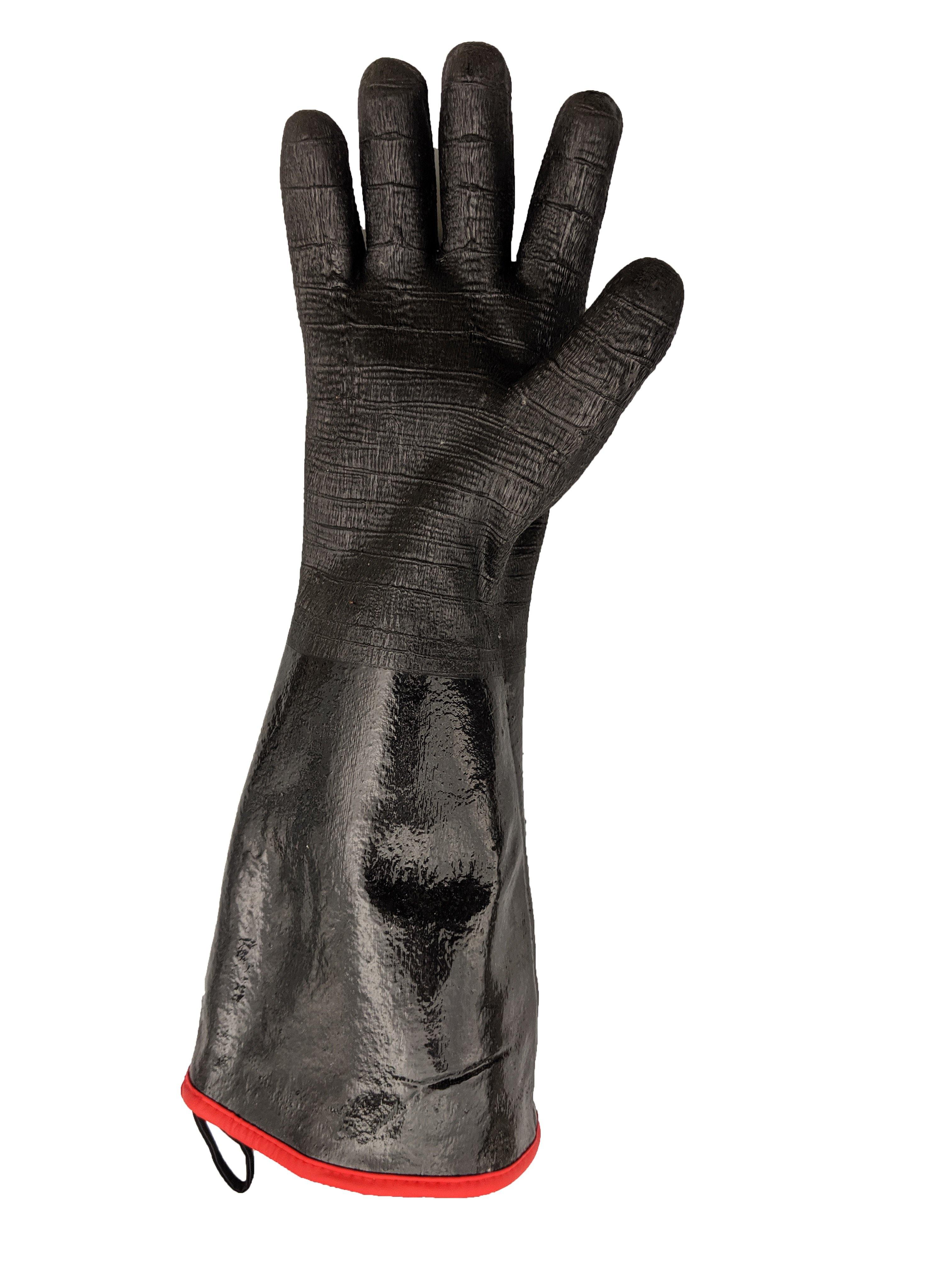 Oil Shield®, 18" High Temp Insulated Neoprene Gloves - Mens Sizes S-XL - GPS Gloves