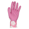 Red Steer A209 Flowertouch Lawn & Garden Gloves, Nitrile Palm, Pink or Purple Flower Design, Sizes S-L, Sold by Pair