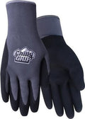 Chilly Grip Water Resistant, Acrylic Thermal Lined Gloves, Grey & Black, Size S-XXL - GPS Gloves