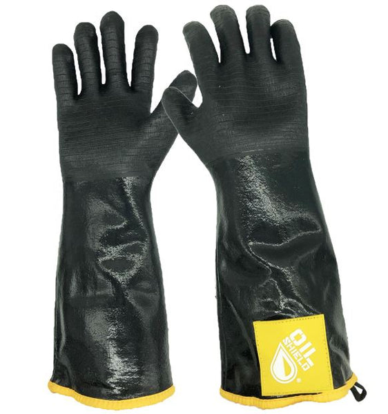 Oil Shield Heat Resistant Neoprene BAKE Gloves, 450 Degree Temp