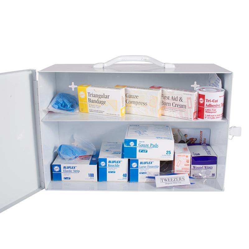 First Aid Kit Box with GPS Logo for Food Service, Box Only - GPS Gloves
