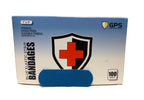 Blue Adhesive Bandages 1" x 3" - 100/Box - GPS Gloves