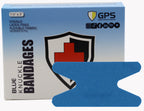 Knuckle Bandage Blue , 1 1/2" x 3"- 40/Box - GPS Gloves