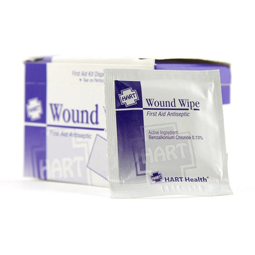 Antiseptic Individual Towelettes, Wound Wipes, 20 Per Box - GPS Gloves