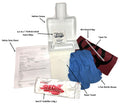 Golden Protective Services Bloodborne Pathogen Kit, Blood & Body Fluid Clean-Up, 8 Piece Unit - GPS Gloves