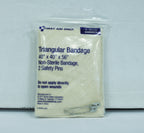 Triangular Bandage, 40" with 2 Safety Pins, First Aid Safety - GPS Gloves