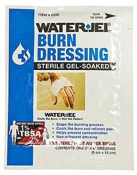 Water-Jel Burn Dressing, Sterile Gel-Soaked, 2