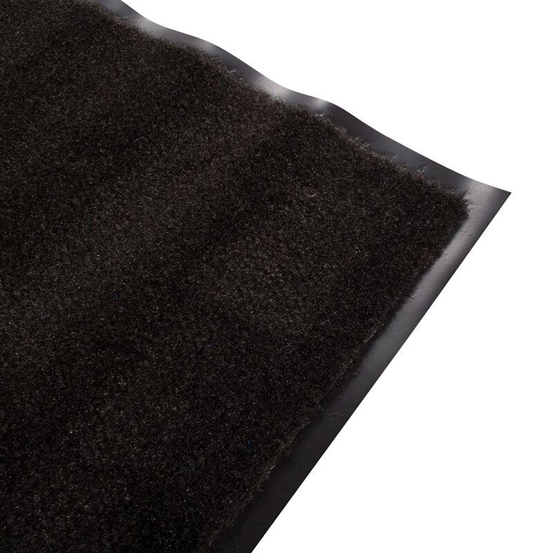 Olefin Indoor Carpet Smoke Black 3' x 5', Slip Resistant, Food Service Safety - GPS Gloves