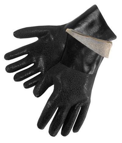 PVC Smooth 14" Interlocked Lined Gloves - GPS Gloves